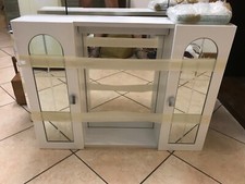 specchiera bagno contenitore bianca con ante di Leroy Merlin