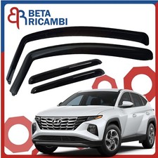 Deflettori Aria Hyundai Tucson Dal 2021 Antipioggia Antivento Fumè Ant Pos 4PZ