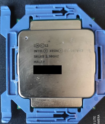 Intel xeon 2670v3 - intel, sr1xs