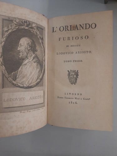Libro orlando furioso - libro,