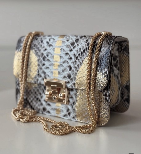 Borsa vera pelle - vera, pitone