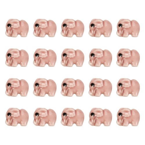 20pcs porcelain elephant - 20pcs,