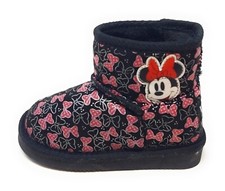 Disney Stivale nero con calda