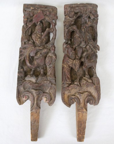 Antica coppia frammenti - , di