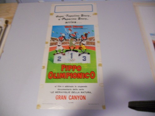 Locandina originale disney - originale,