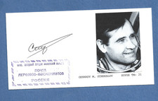 GENNADY STREKALOV SOYUZ TM-21   RUSSIAN COSMONAUT  SIGNED  SPACE CARD