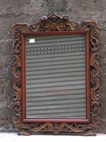 Vecchia specchiera con - specchiera, cornice