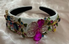 Cerchietto gioiello fiore