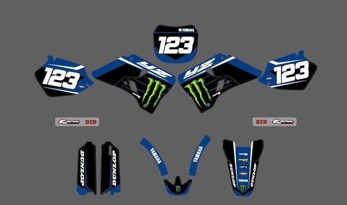 Kit adesivi yamaha 125 250 - yamaha,