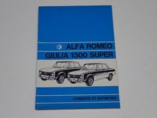 ALFA ROMEO GIULIA 1300 SUPER