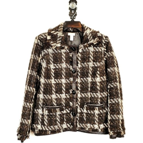 Chico giacca tweed quadri - giacca,