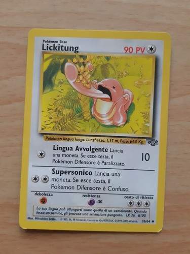 Lickitung carta pokémon - lickitung,