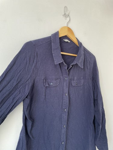Camicia blusa blu - m&s, navy