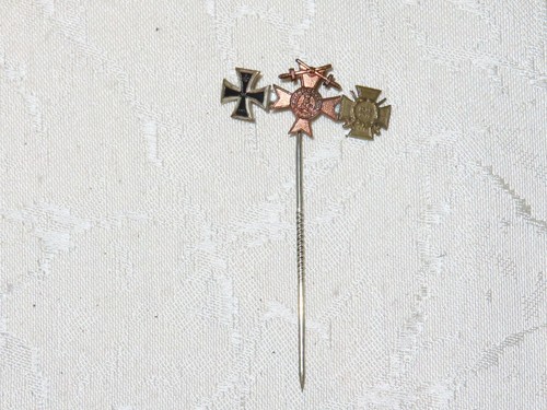 Spilla miniatura croce - miniatura, di