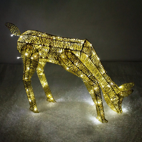 Renna natale luminosa - renna,
