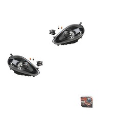 Faro Set + Osram Notte Breaker Laser Adatto A per Fiat Punto