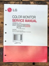 LG StudioWorks 560N 561N 56Si 15N Monitor Manuale di servizio *Originale*