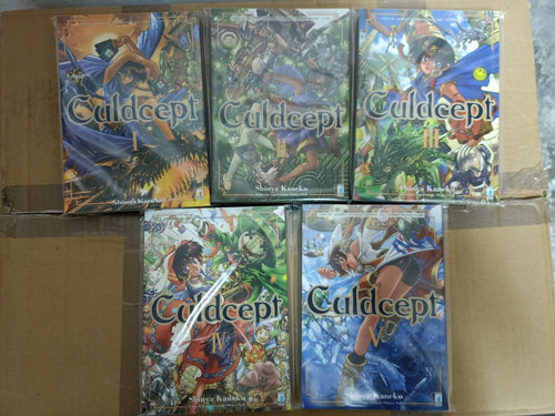 Culdcept manga serie - culdcept,
