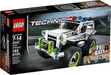 LEGO 42047 - FUORI PRODUZIONE - PATTUGLIA DELLA POLIZIA POLICE INTERCEPTOR