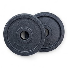 2 X Disco Ghisa Nero 1,25 Kg