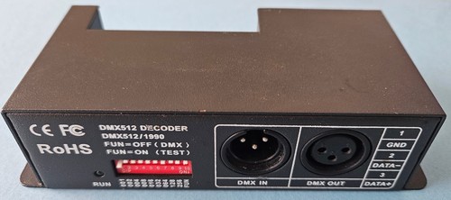Controller ltech dmx512 3ch - controller,