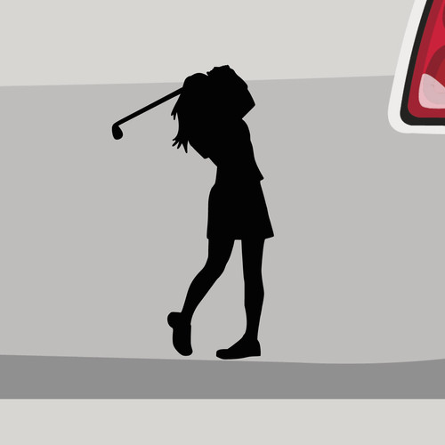 Adesivo golfista golf sport - golf,