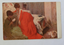 u795 cartolina arte camillo innocenti la lettura