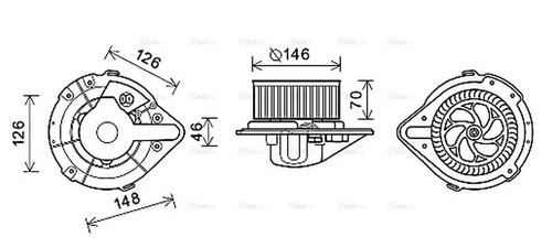 Motore ventilatore abitacolo