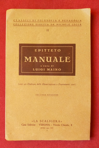 Manuale epitteto luigi - manuale,