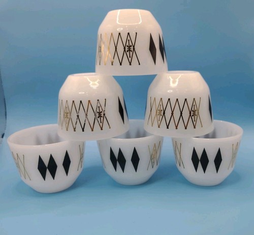 Set tazze dessert - 6, da