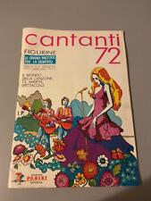 ALBUM FIGURINE  CANTANTI 1972  PANINI , CON 36 FIGURINE , NUOVISSIMO