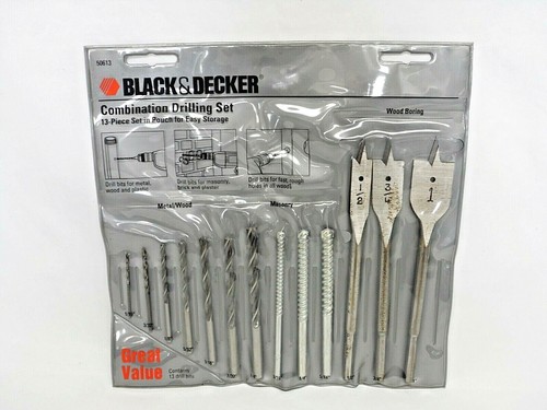 Black decker set di foratura - black, &