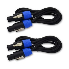 2x 6 piedi Speakon to Speakon