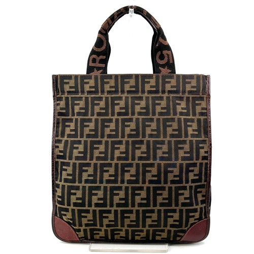 Borsa tote fendi stampa zucca - tote,