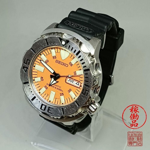 Seiko orange monster skx781 - orange,