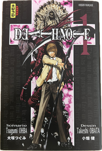 Death note manga francese - note,