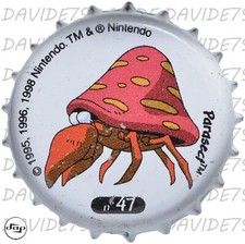 02926] TAPPO CORONA CROWN CAP CHAPA KRONKORKEN SUCCO DI FRUTTA YOGA POKEMON 47