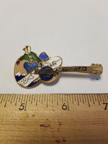 Hard rock cafe pin whistler - rock,