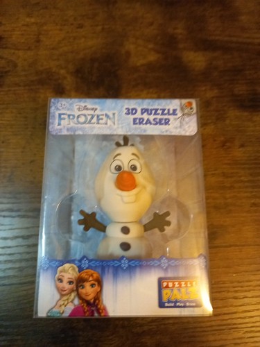 Frozen puzzle eraser olaf - 3d,