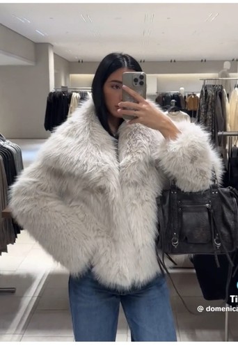 Zara giacca pelliccia - zara,