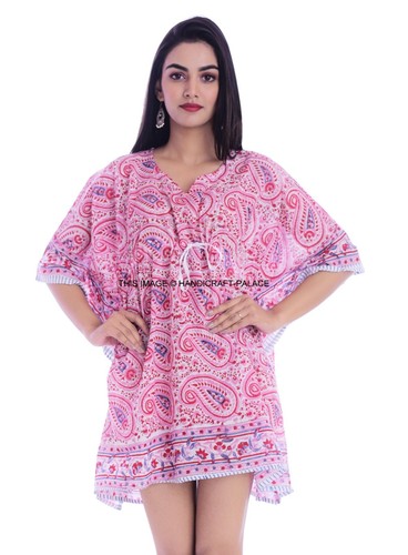 Kaftan corto cotone con - corto,