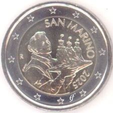 Moneta euro san marino - da,