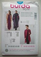 Poncho cappotto giacca modello