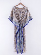 Vintage Seta Sari Kaftano