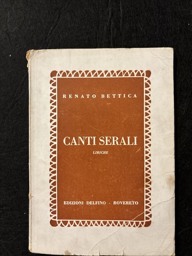 Renato bettica canti - canti, serali