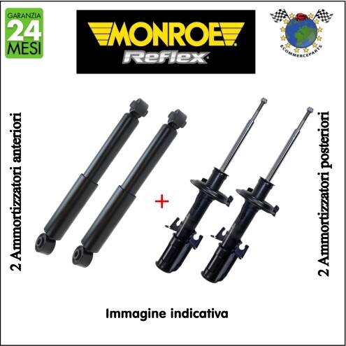 Kit ammortizzatori ant - ammortizzatori, xx