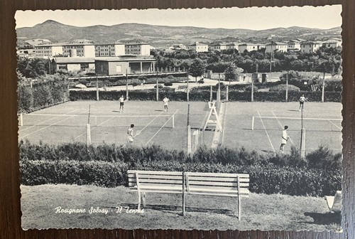 Vecchia cartolina rosignano - vecchia,