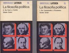 La filosofia politica Vol. I e