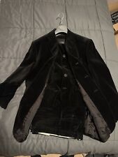 completo elegante da uomo, taglia 52/48 della J.D.C. In velluto nero.