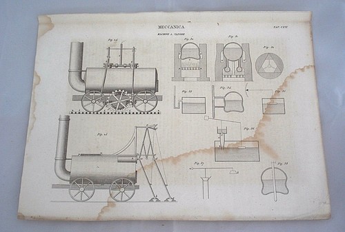 Stampa 1846 meccanica - meccanica, macchine